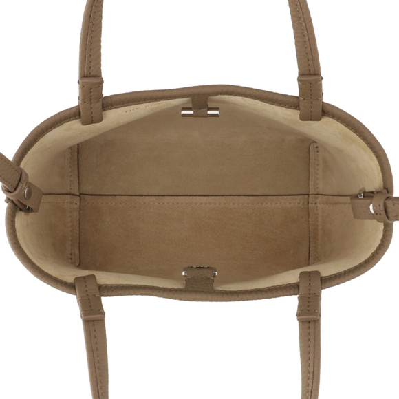 The Row NS Park Tote Small Shoulder Bag Taupe - Picture 6 of 9